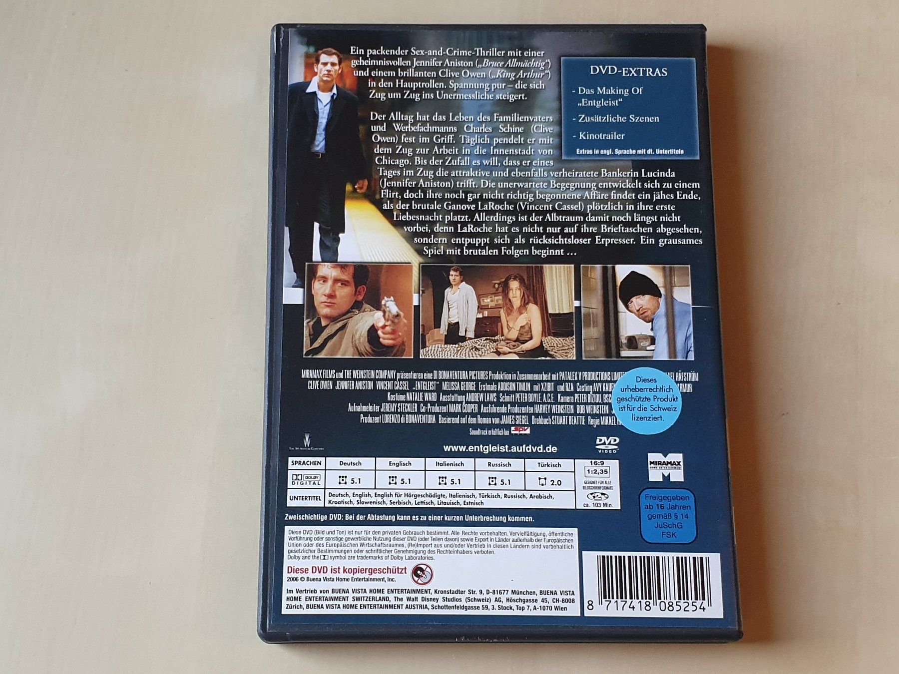 Alle DVDs: Entgleist – Gebraucht aus Stansstad von collectorsshop 1