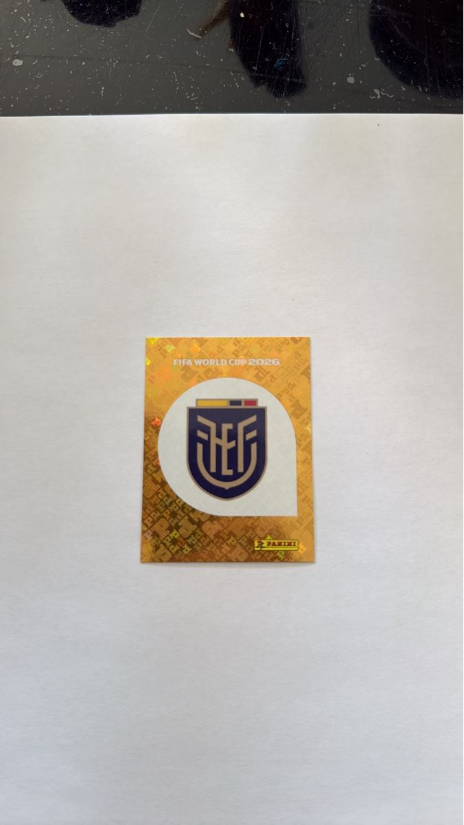 Panini Carte collezionabili: FIFA World Cup 2026 Sticker Ecuador ECU 1 – Nuovo (secondo la descrizione) da Zürich venduto da Maeckes