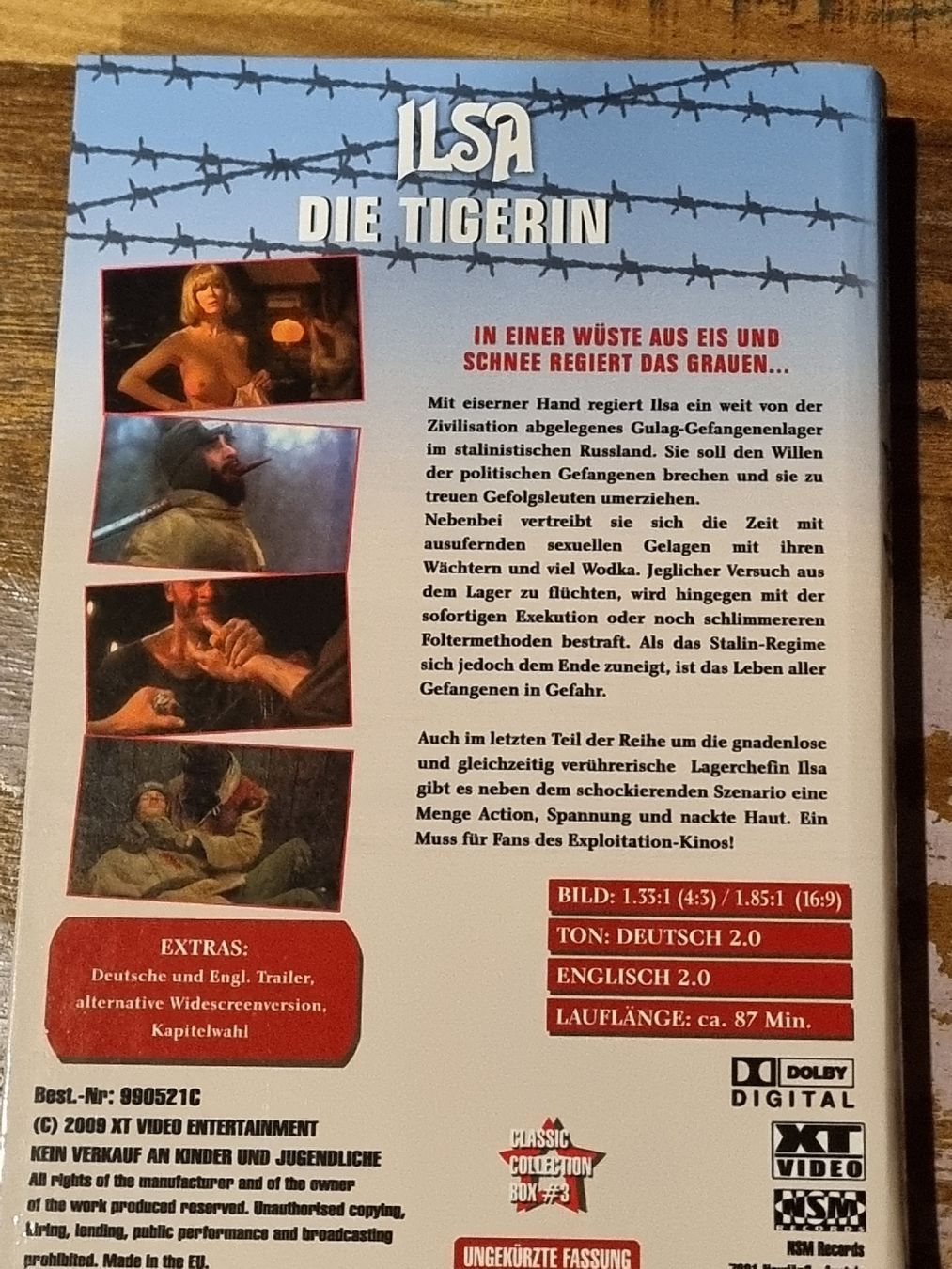 Tutti i DVDs: Ilsa - Trilogie, 3x DVD Erotik Exploitation  grosse Hartbox – Usato da Winterthur venduto da Belzarek 9