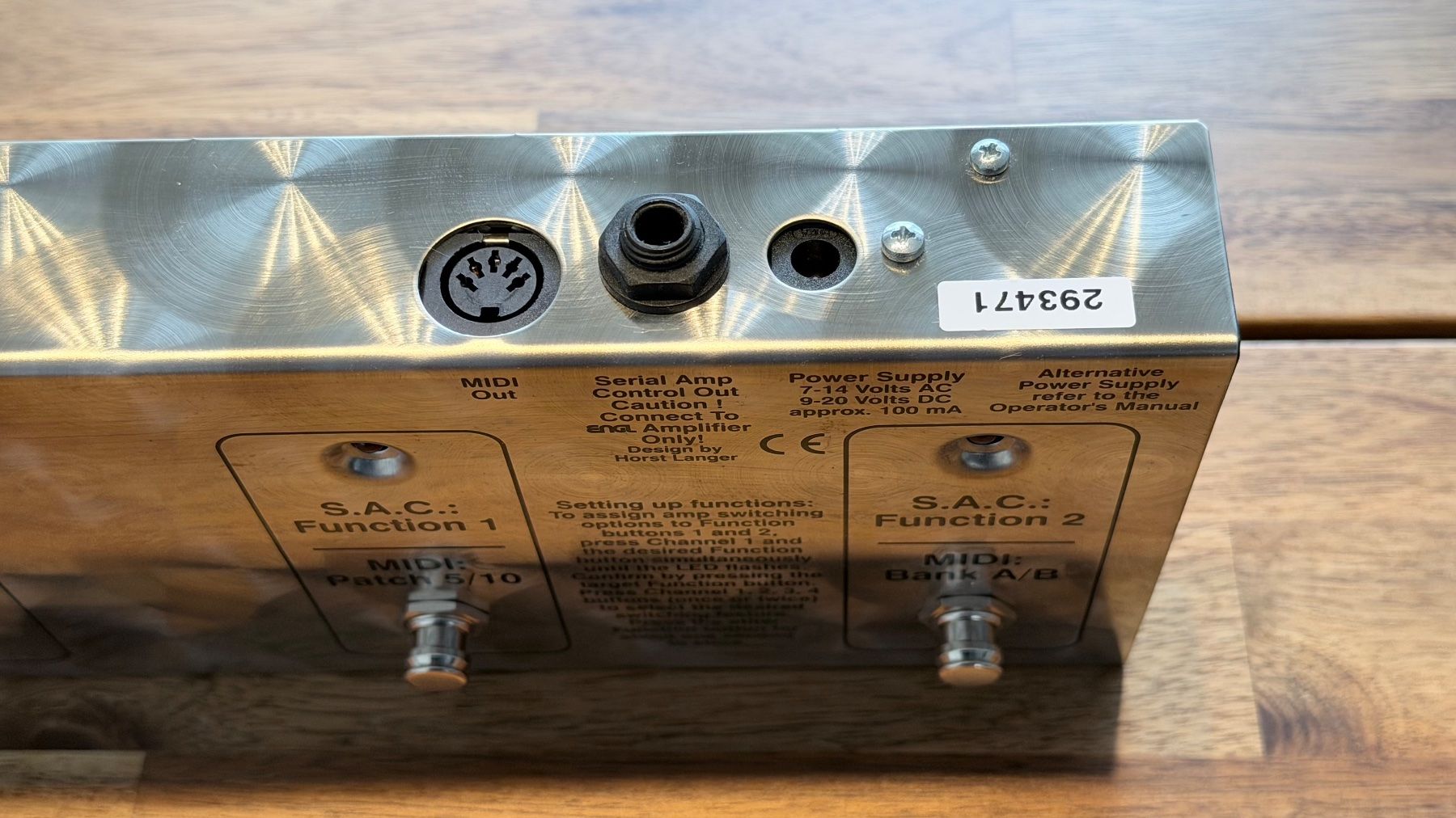 Strumenti musicali: Engl Z9 MIDI Footswitch – Usato da Davos Platz venduto da MARIO.W 5