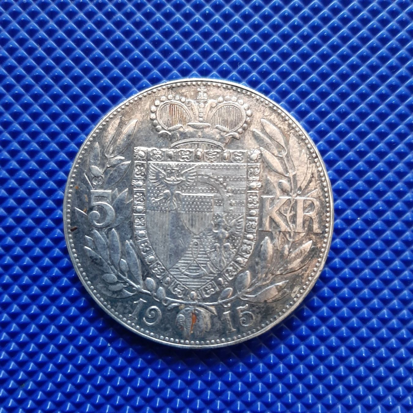 Tutti le monete: 5 Konen 1915 Liechtenstein RARE – Usato da Carouge GE venduto da cecob0909 1