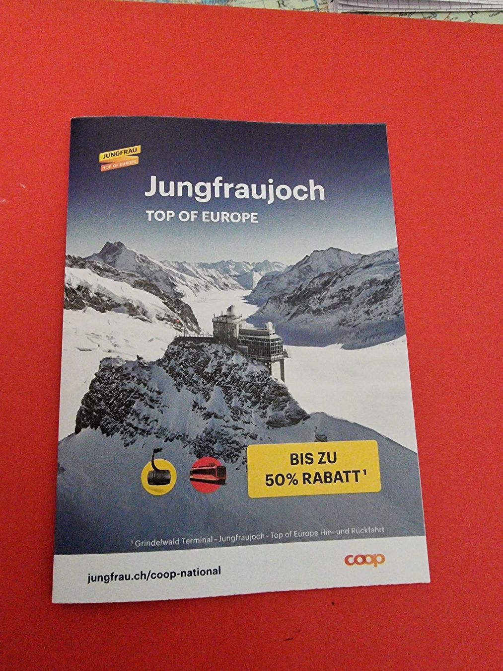 Gutscheine: Jungfraujoch Gutschein – Neu (gemäss Beschreibung) aus Obergösgen von hachma
