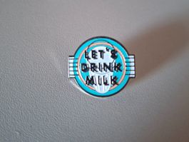 Pin "LET'S DRINK MILK"