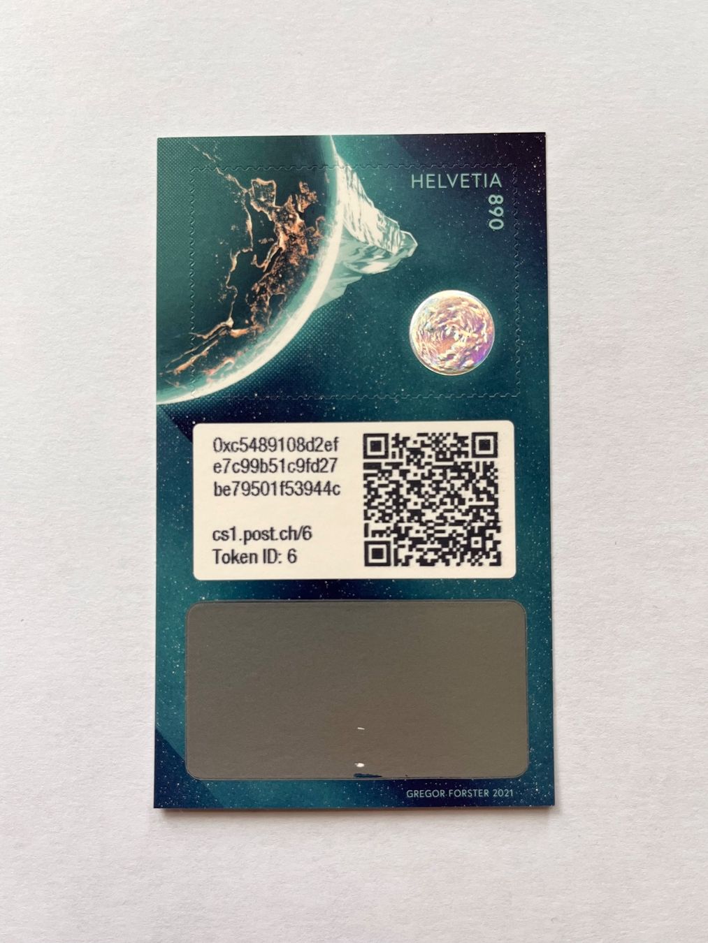 Alle Briefmarken: Swiss Crypto Stamps 1.0 ID-6 – Neu (gemäss Beschreibung) aus Basel von LukasA1992 1