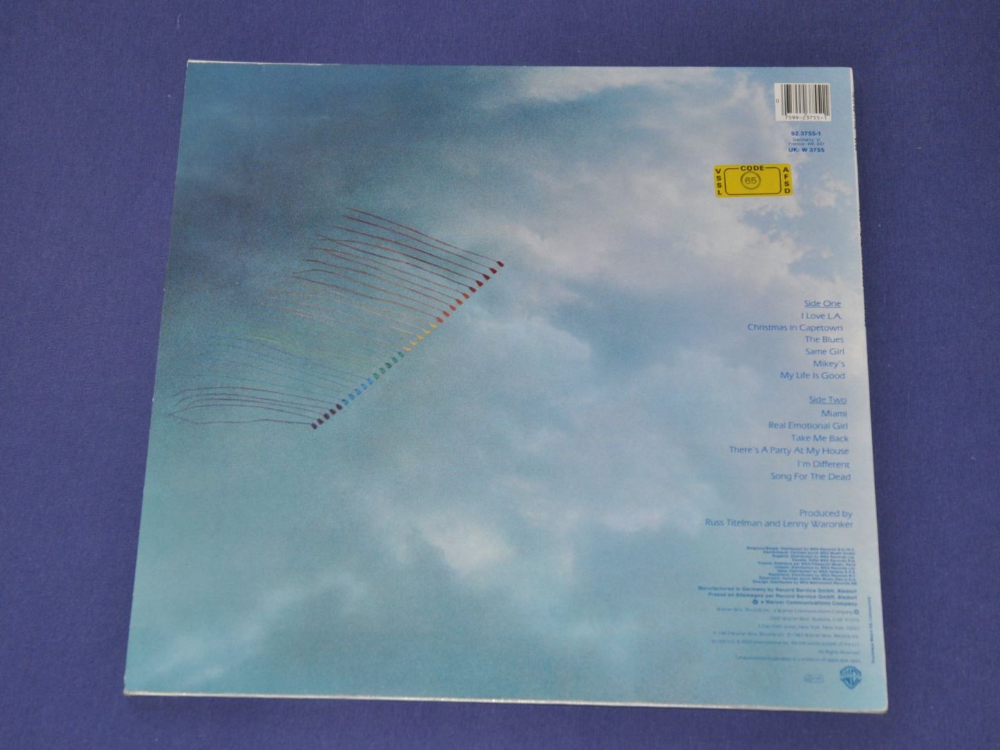 Dischi in vinile: LP Randy Newman - Trouble In Paradise – Usato da Boll venduto da Theodora15 1