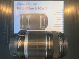 Canon EF-S 55–250mm f/4–5.6 IS Teleobjektiv