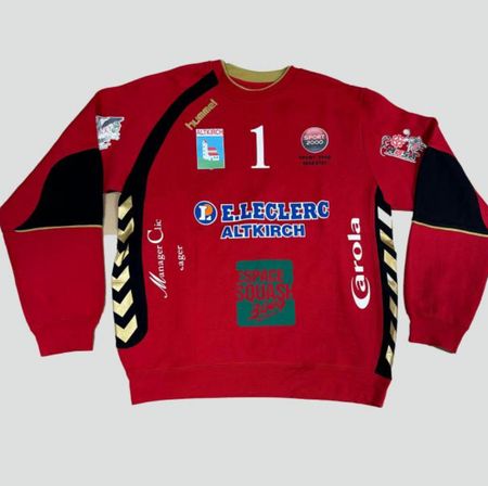 Vintage Hummel Altkirch Handball Jersey XL Red