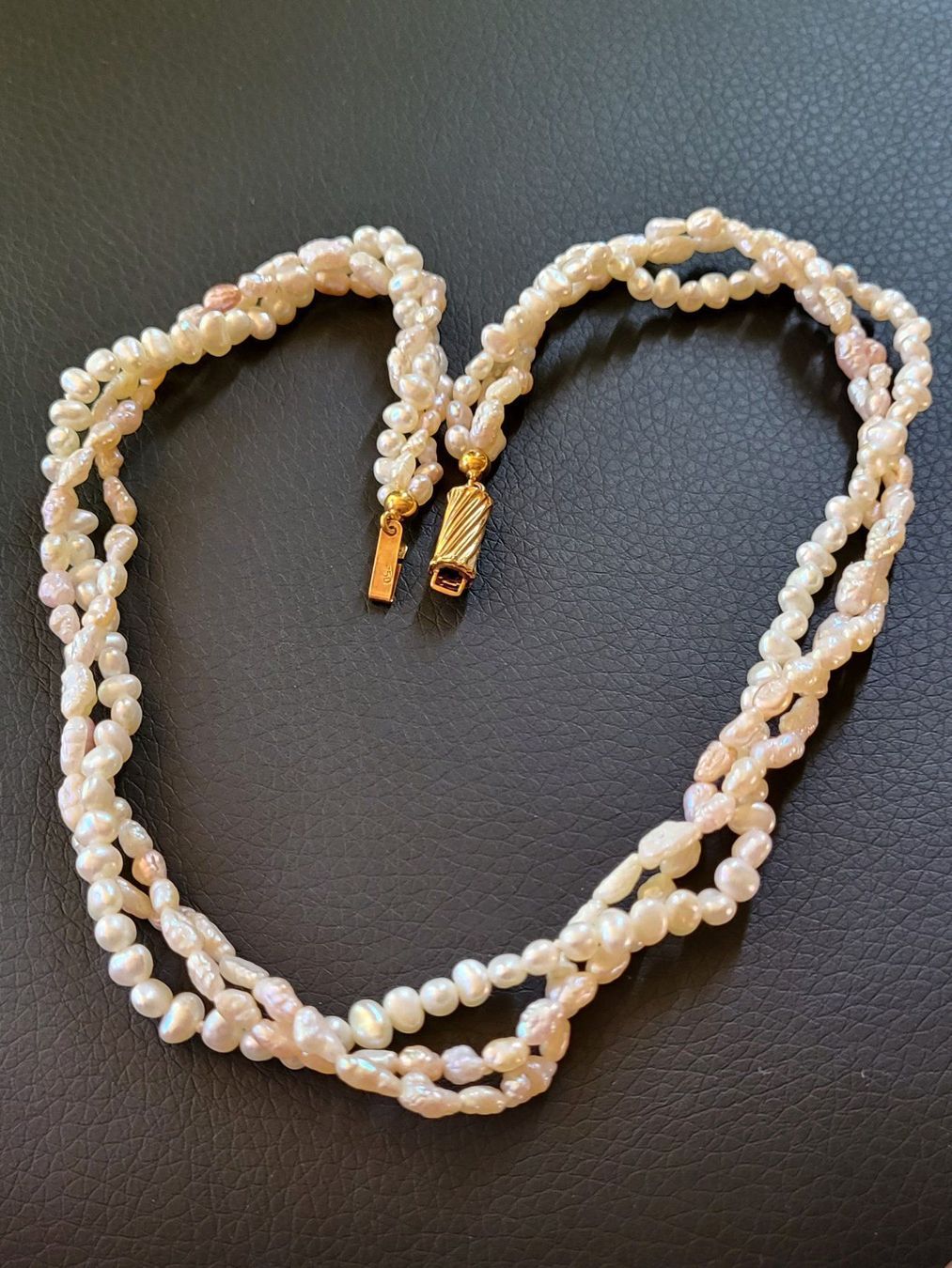 Ketten: Gold 750 Perlen Collier 18 Karat – Gebraucht aus Wald ZH von Dasilver 7