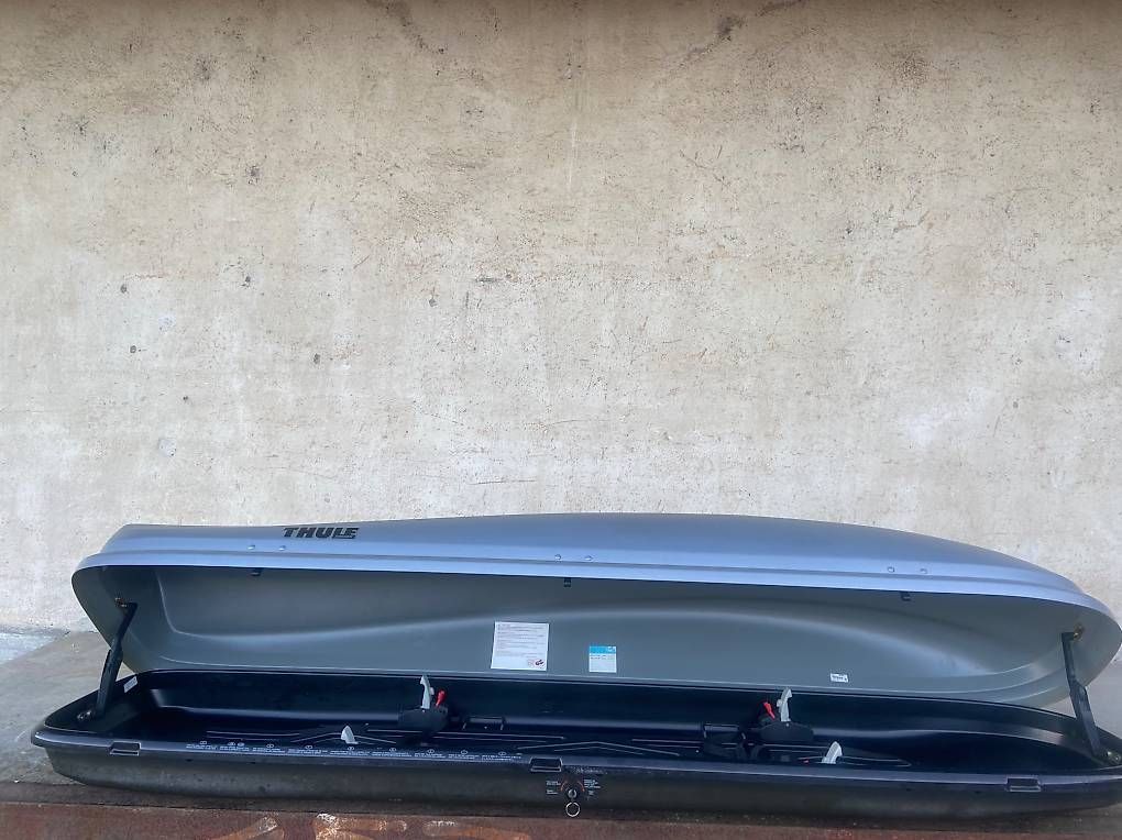 Box da tetto: Dachbox Thule 340 Liter mit oder ohne Dachträger – Usato da Leuzigen venduto da Doppelrad 3