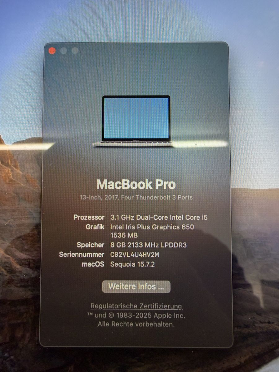 Apple Notebook: MacBook Pro 13‘ 2017 – Usato da Stetten venduto da Ble22 2
