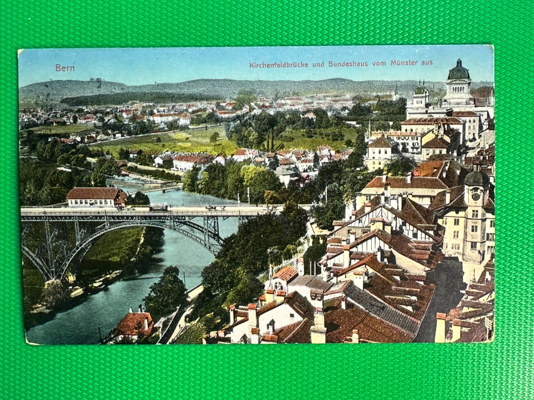 Ansichtskarten: Bern - Kirchenfeldbrücke – Gebraucht aus Steg VS von _vinci_