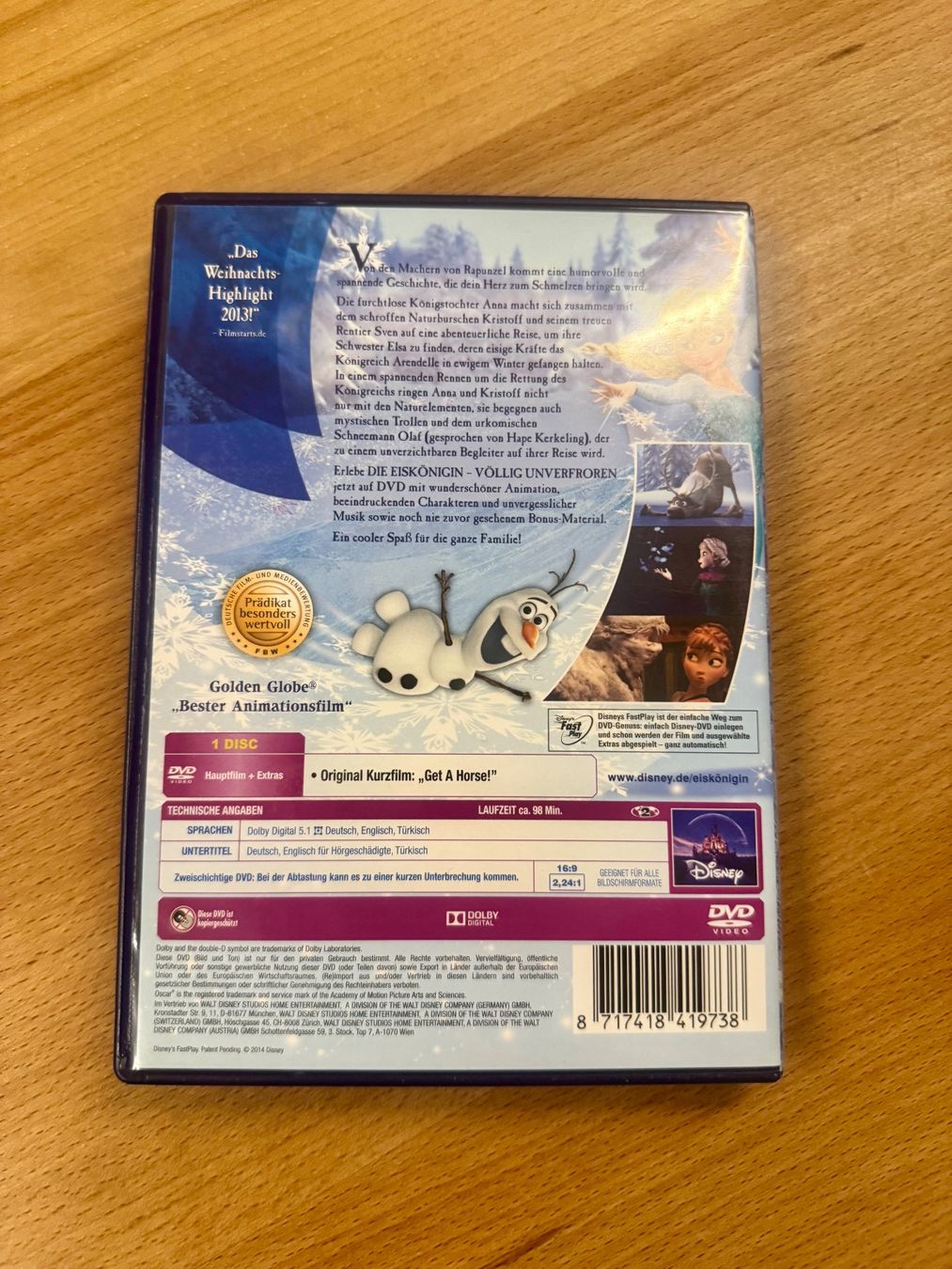 Tous les DVDs: DVD - Die Eiskönigin – D'occasion à Gersau par walin_6442 1