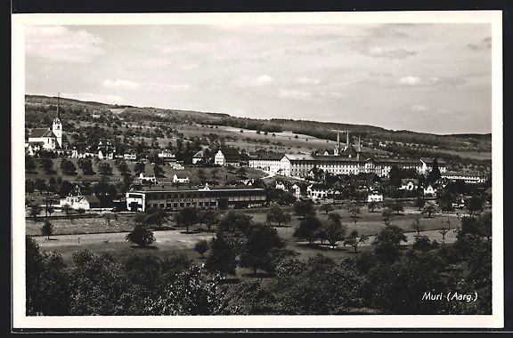 Cartoline postali: AK Muri, Blick auf das Kloster – Usato da Berlin venduto da bartko-reher