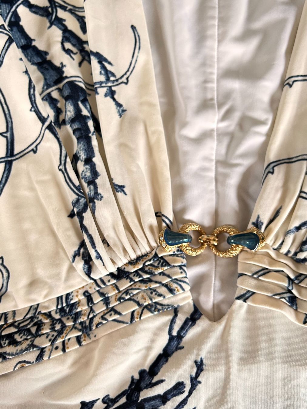 Roberto Cavalli Vestiti: Robe Roberto Cavalli imprimé coquillages – Usato da Geneve venduto da Salomevergne 3