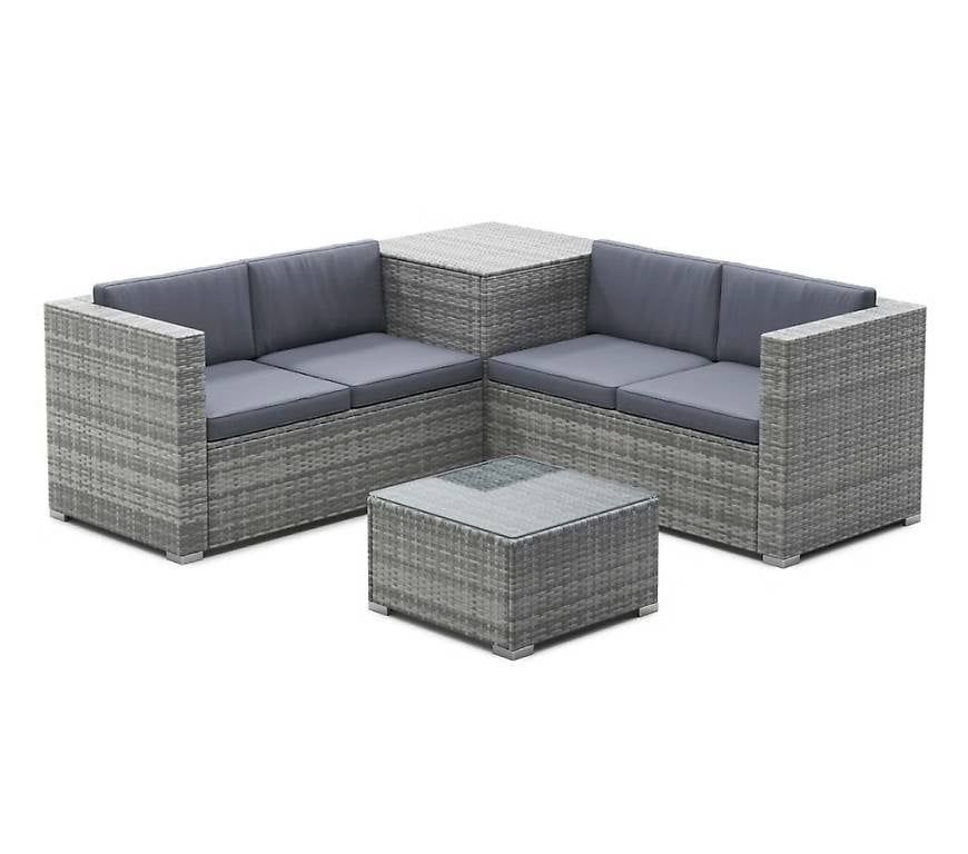 Divani: Rattanlounge grau/anthrazit – Usato da Stansstad venduto da M.Ineichen