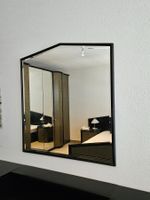 Wandspiegel schwarz mit Rahmen für Schlafzimmer