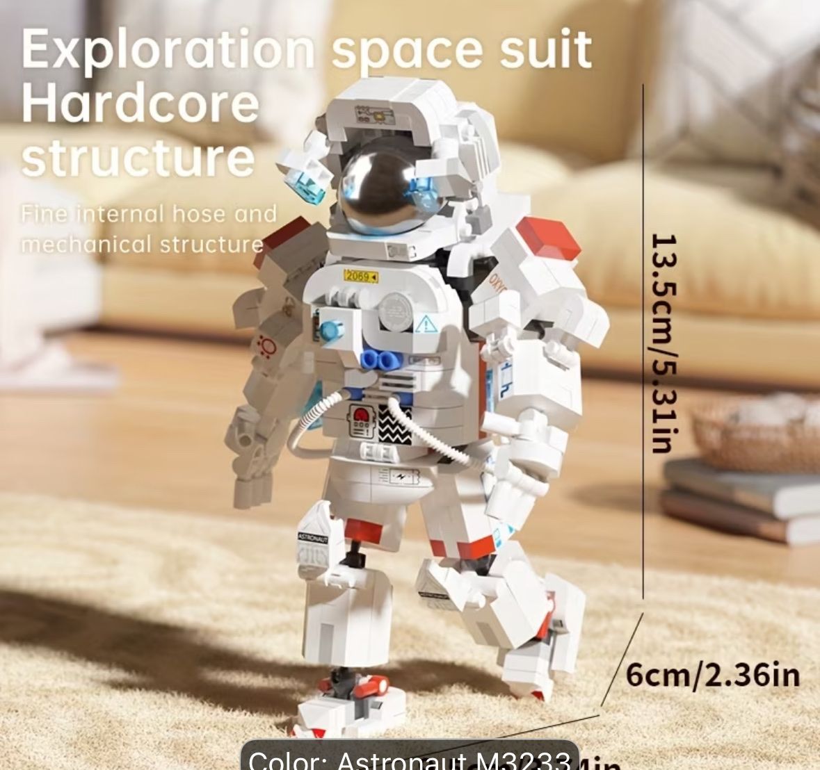 Spielzeuge: Astronaut Building Block Set, Creative Construction Toys, AB – Neu und originalverpackt aus Basel von rej_x2rl
