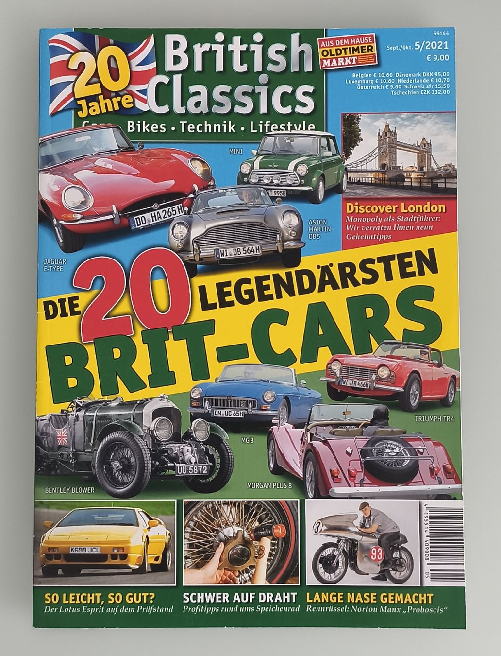 Zeitschriften & Magazine: "British Classics" 4/2020 + "British Classics" 5/2021 – Neu (gemäss Beschreibung) aus Eschenbach SG von ClassicTime_ch
