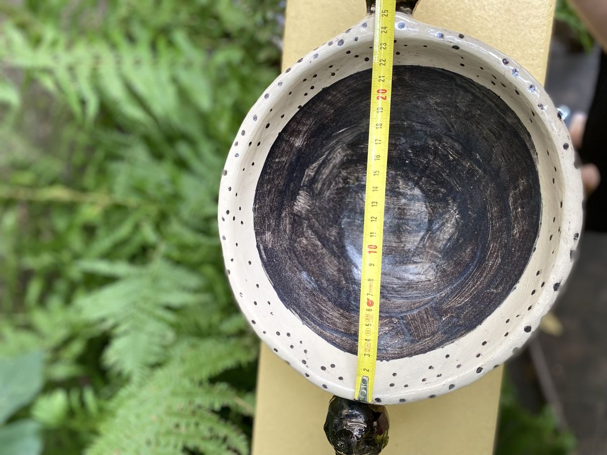 Tutte le decorazioni: Keramik Schale mit Figuren - Kunstobjekt – Usato da Galgenen venduto da Testus 4