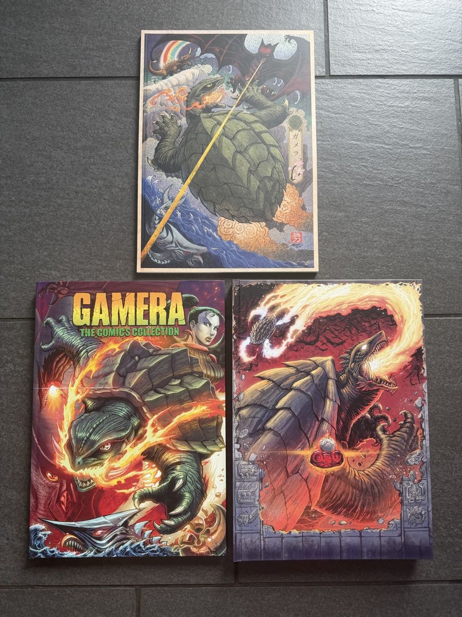 Alle DVDs: Gamera The Complete Collection Blu-ray Arrow Video Boxset – Gebraucht aus Zürich von cENS0R 3