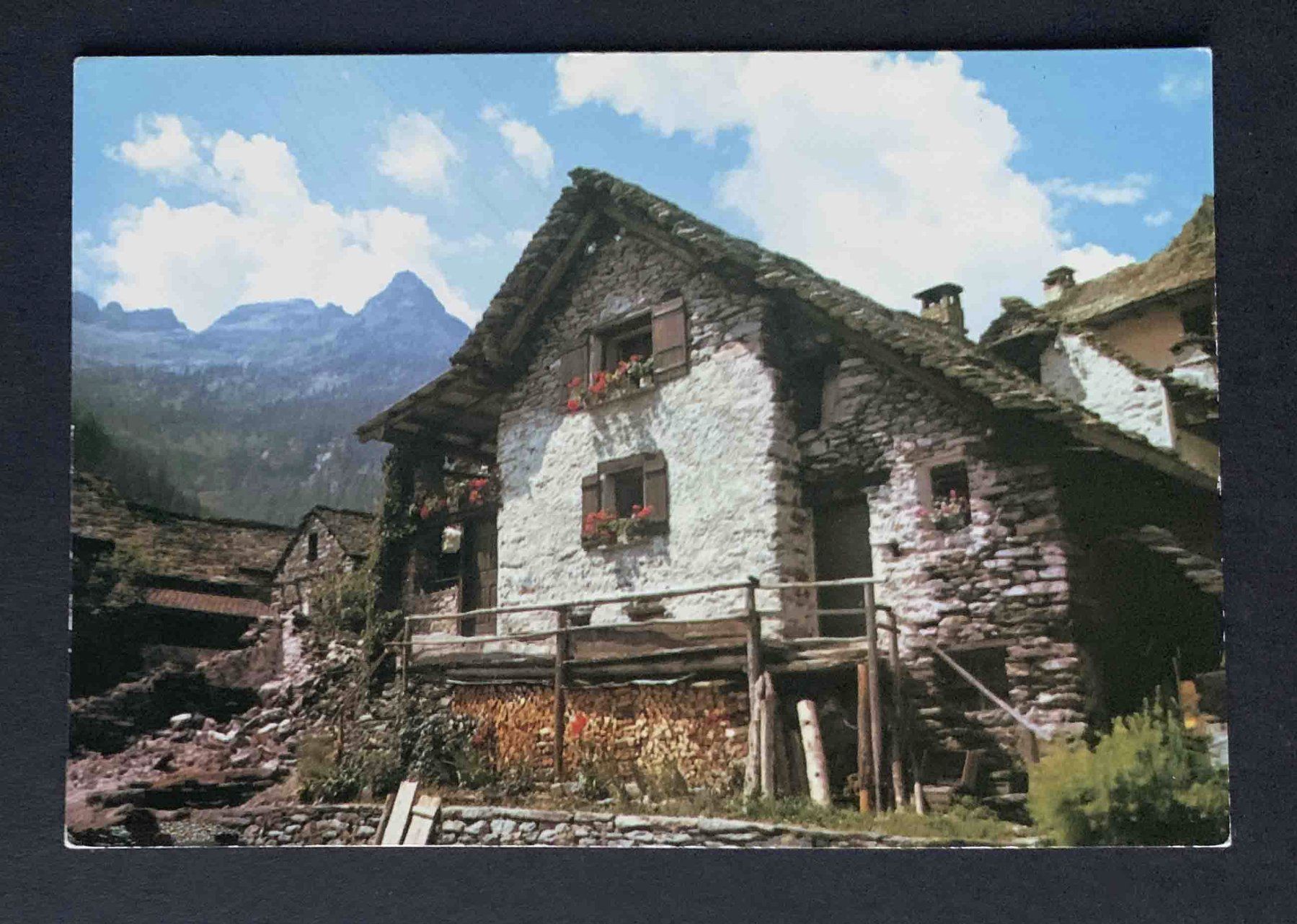 Cartoline postali: AK Sonogno Valle Verzasca – Usato da Goldau venduto da artelier1