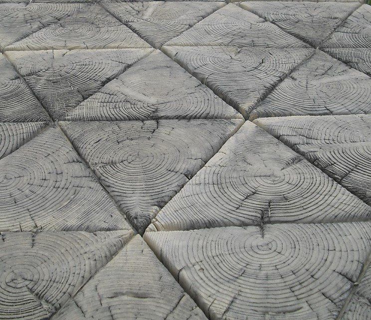 Bodenbeläge: Beton Gartenplatte/ Trittstein Holzoptik – Neu (gemäss Beschreibung) aus Herbetswil von AHA-Garten 4