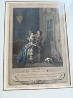 Seltenes Kupferstich von Freudenberg, um 1774.