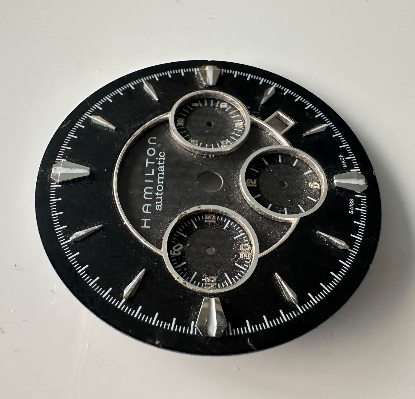 Hamilton Orologi: HAMILTON - CADRAN HAMILTON AUTOMATIC 37 mm - NOS – Nuovo (secondo la descrizione) da Conthey venduto da advisia 2