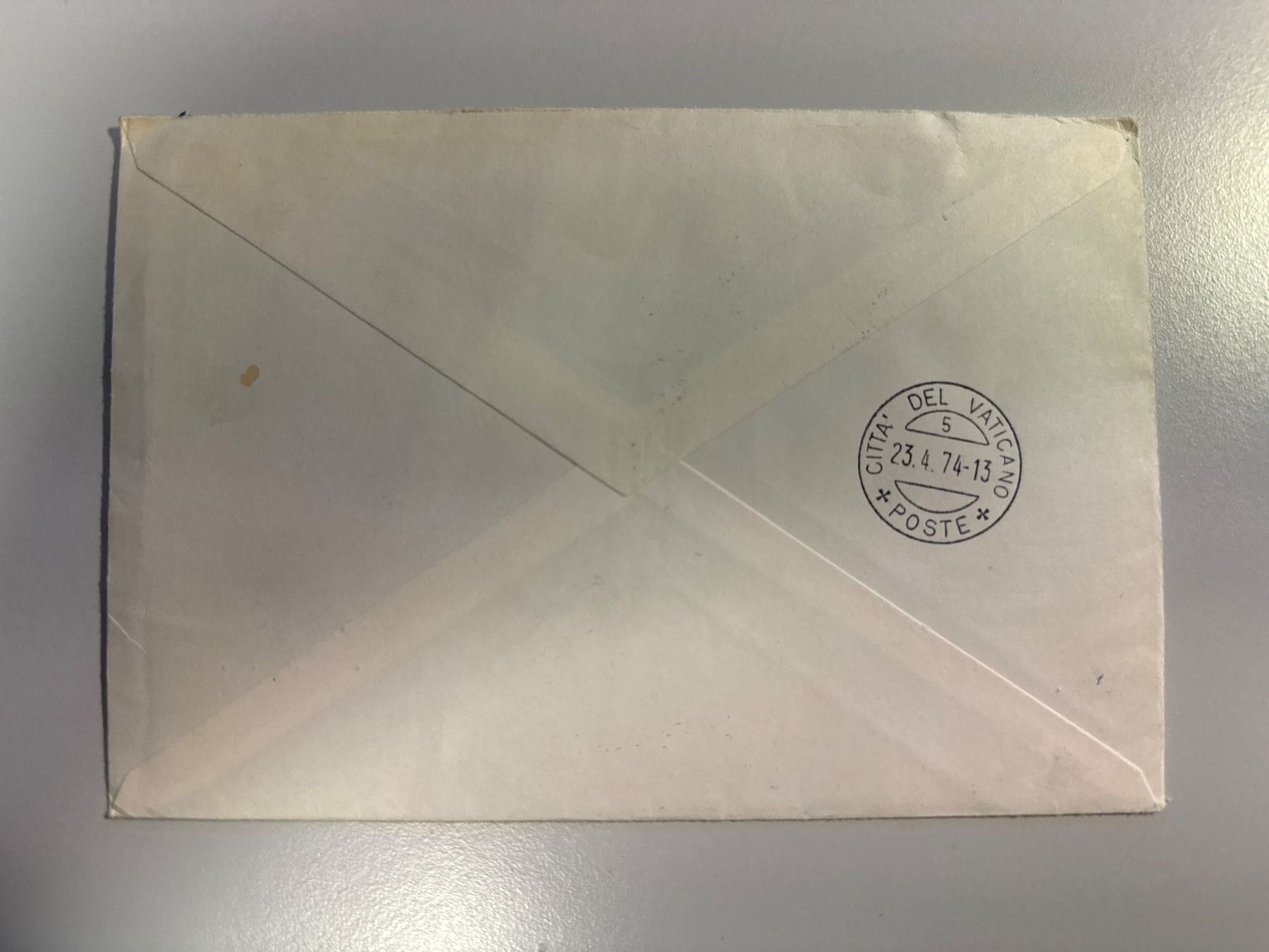 Tutti i francobolli: 1974 Brief Vatikan – Usato da Küssnacht am Rigi venduto da SUOMIMASTER 1