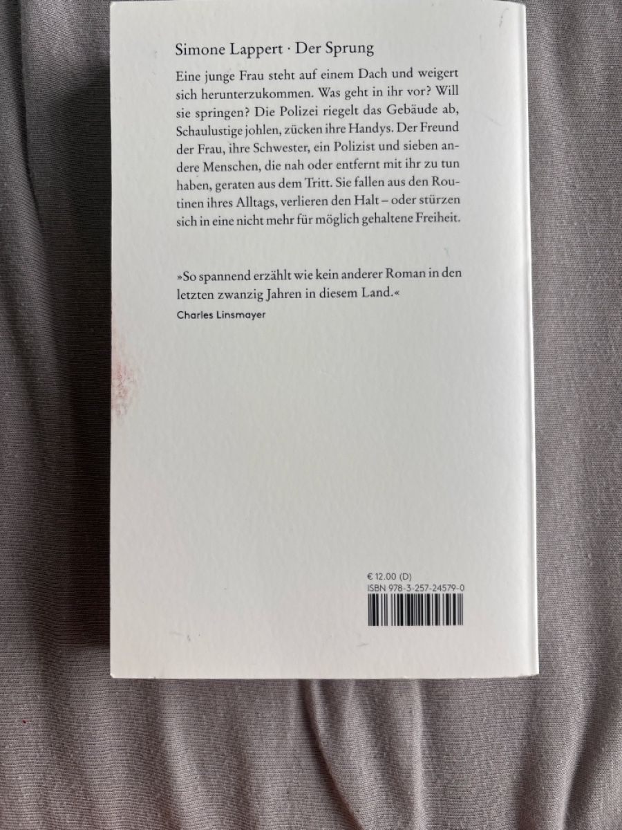 Livres: Der Sprung - Simone Lappert – Neuf (Voir description) à Kastanienbaum par ali_vr9f 1