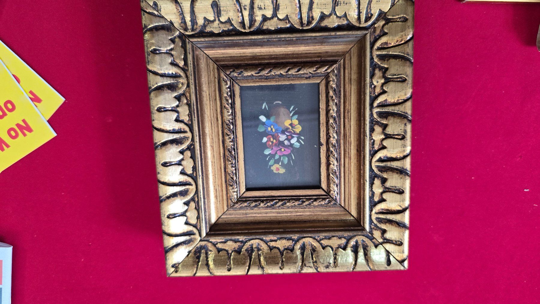 Poster & Bilder: Antikes Miniaturgemälde mit Blumenmotiv – Gebraucht aus Basel von ozgurkitapevi 3