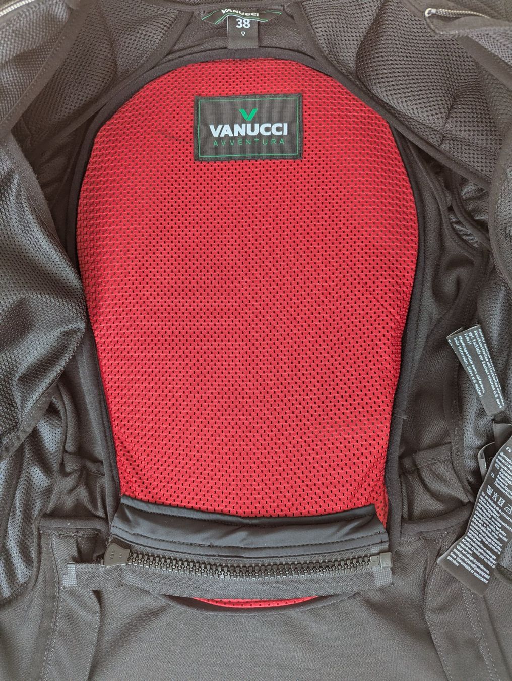 Vanucci Giacche: Vanucci Damen Jacke Textil Schwarz inkl. Rückenprotektor – Nuovo (secondo la descrizione) da Kloten venduto da feg_vf85 4