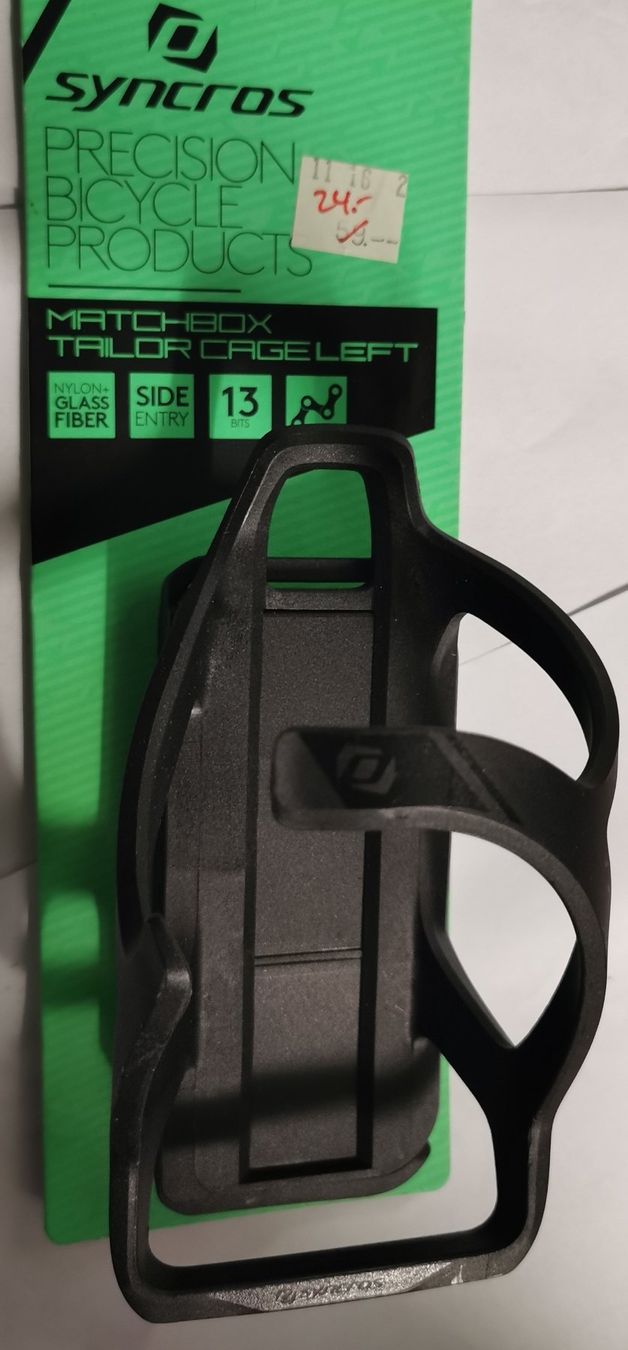Scott Pezzi di ricambio: SCOTT SYNCROS Matchbox Tailor Cage ( links Händer ) – Nuovo e nell'imballaggio originale da Rüti ZH venduto da rolf_2hhh