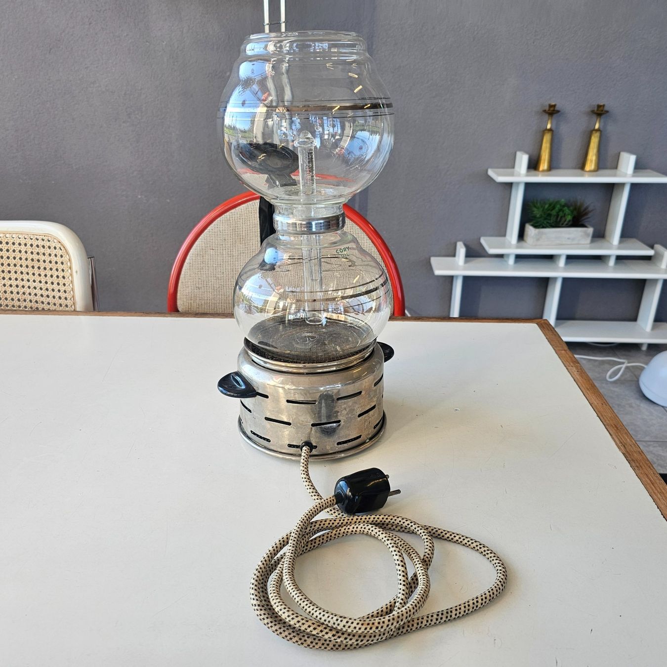 Kaffeemaschinen & Espressomaschinen: Cory Vacuum Coffee Maker USA Kaffeekoffer Mid Century – Gebraucht aus Nottwil von Wondewa-Shop 2