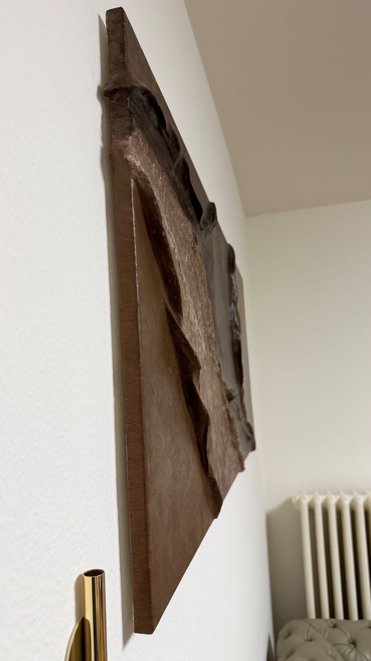 Foto & Immagini: Einzigartiges Relief-Wandbild Erdtöne - Modernes Design E... – Nuovo e nell'imballaggio originale da Basel venduto da rut_b5zr 3