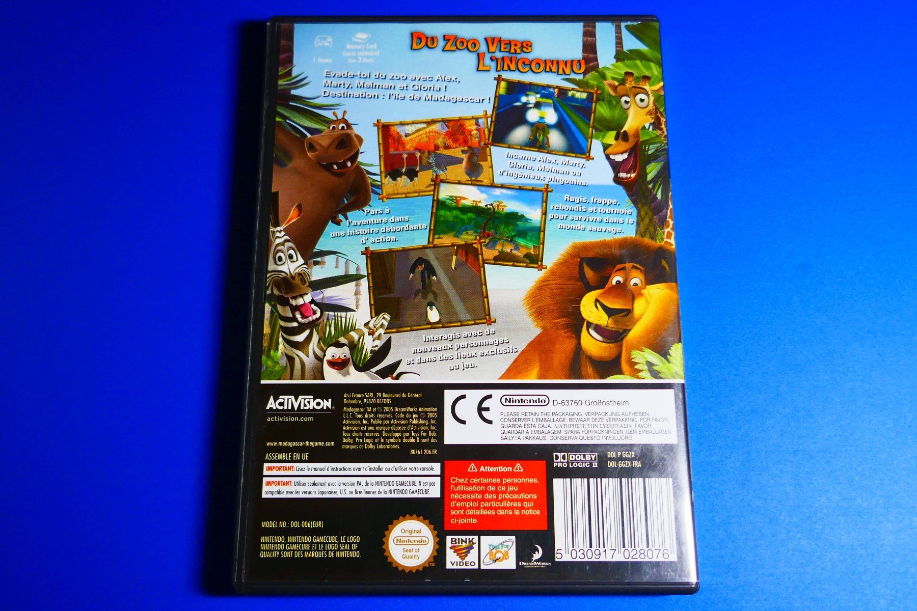 Nintendo Giochi: Madagascar - Nintendo GameCube – Usato da Vuarrens venduto da Espace-Retro 2