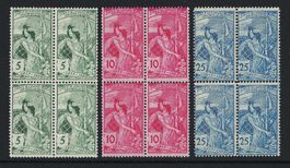UPU '900: 77C x 4 + 78B x 4 + 79A x 4, **, SBK 1540.-