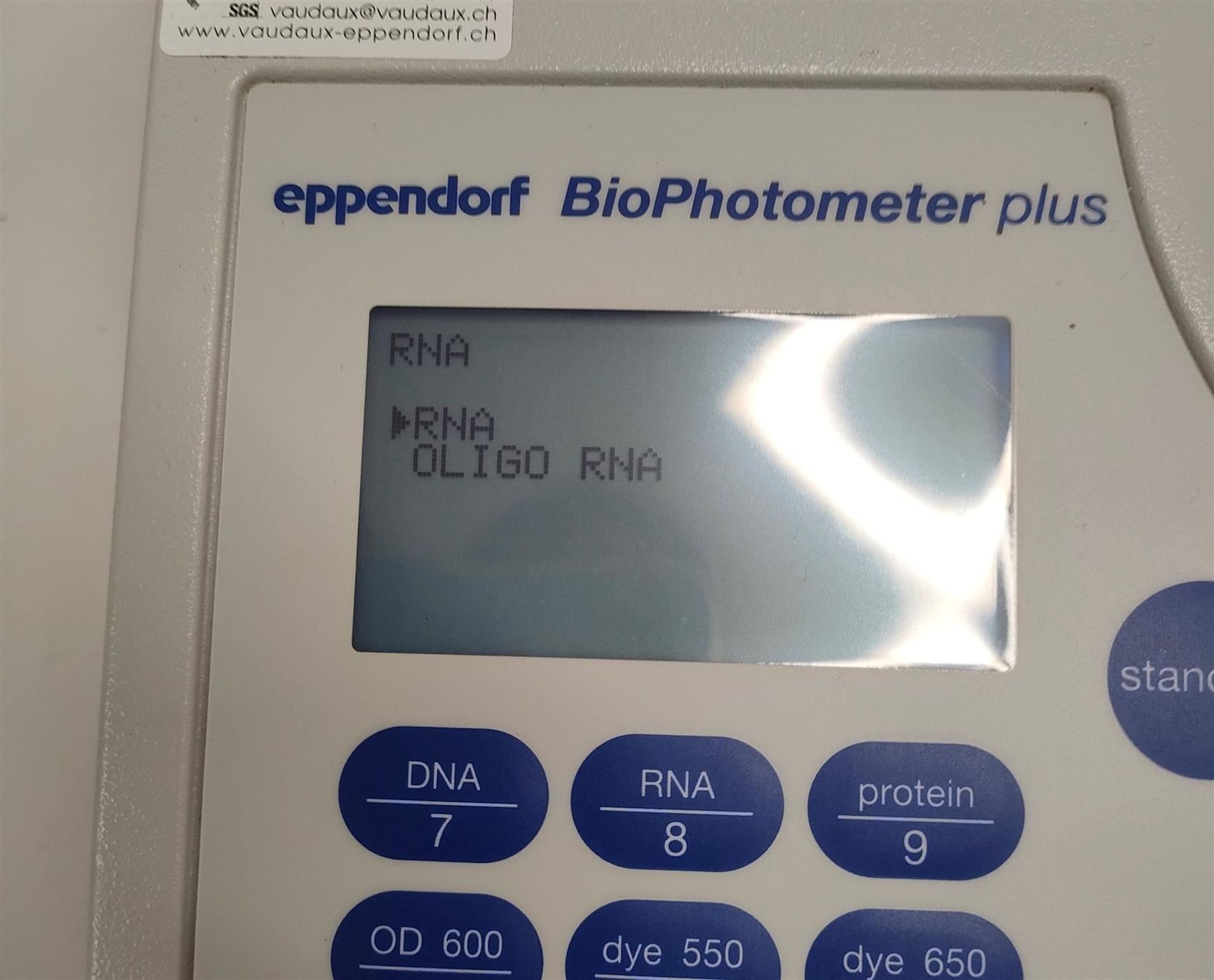 Laborzubehör: Eppendorf BioPhotometer Plus – Gebraucht aus Niederdorf von LeptonAG_Labor 7