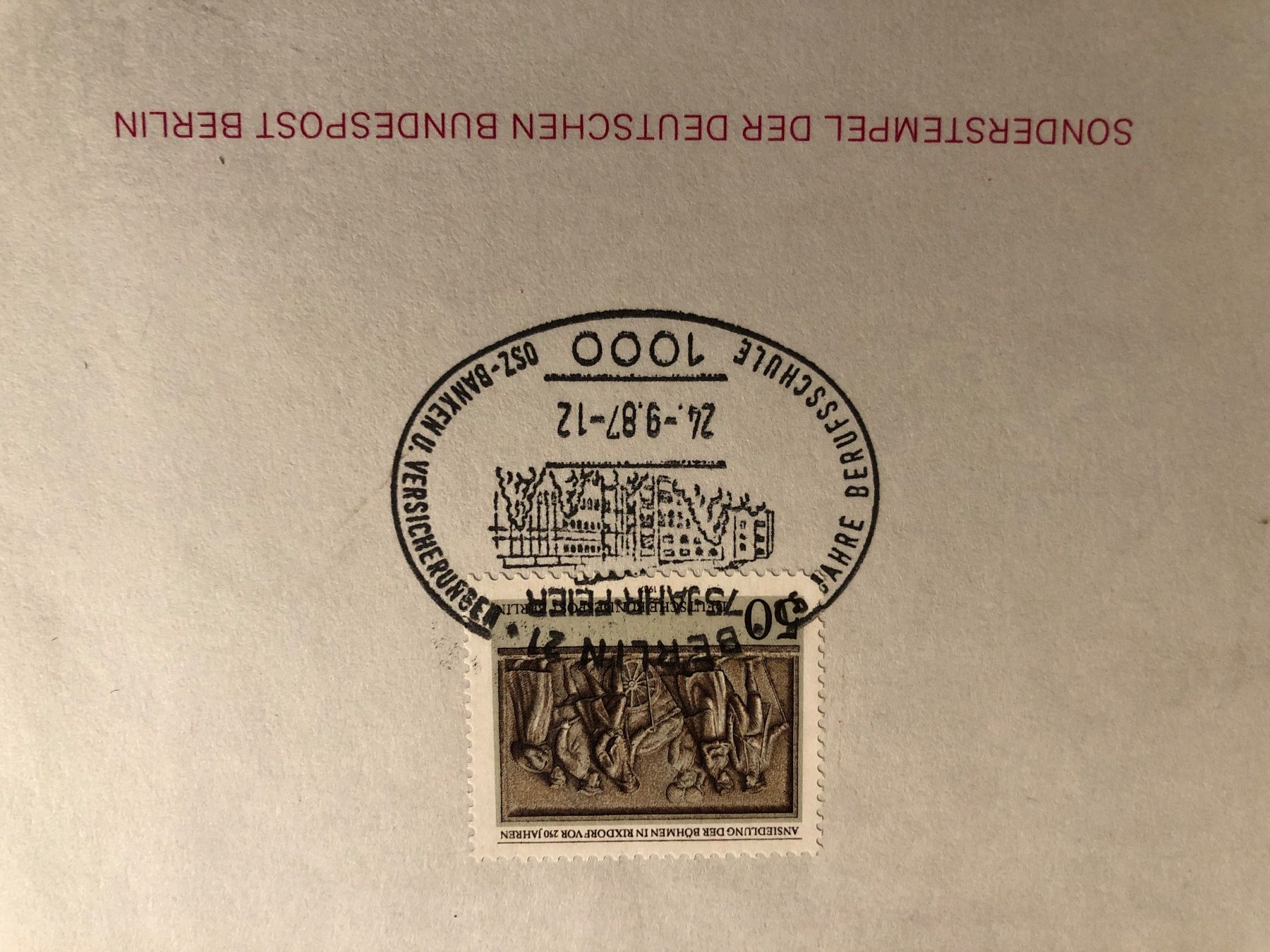 Tutti i francobolli: Oberstufenzentrum Berlin Sonderstempel – Nuovo (secondo la descrizione) da Uitikon Waldegg venduto da Uitikon73 2