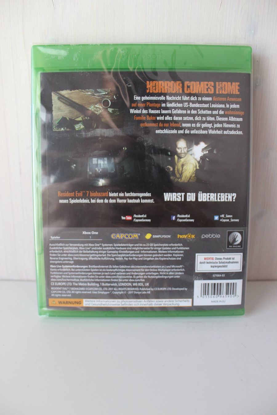 Giochi: Resident Evil 7 Biohazard - XBOX ONE - NEU – Nuovo e nell'imballaggio originale da Ebertswil venduto da Ricogoeritz 1