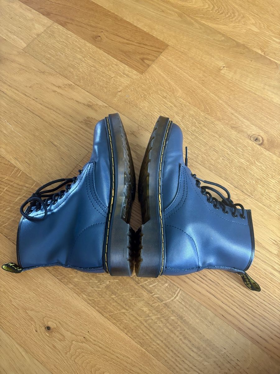 Herrenschuhe: Stiefel blau Groesse 37 eher 36.5 – Neu (gemäss Beschreibung) aus Bern von chi_s9x7