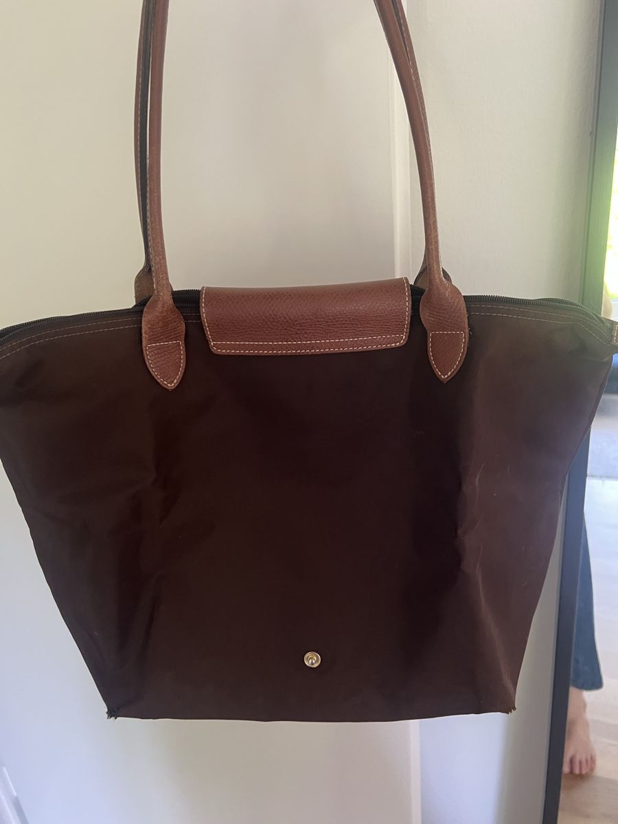 Longchamp Borse da donna: Longchamp Le Pliage Shopper braun Gebraucht medium – Usato da Zürich venduto da sellingmystuff1 3