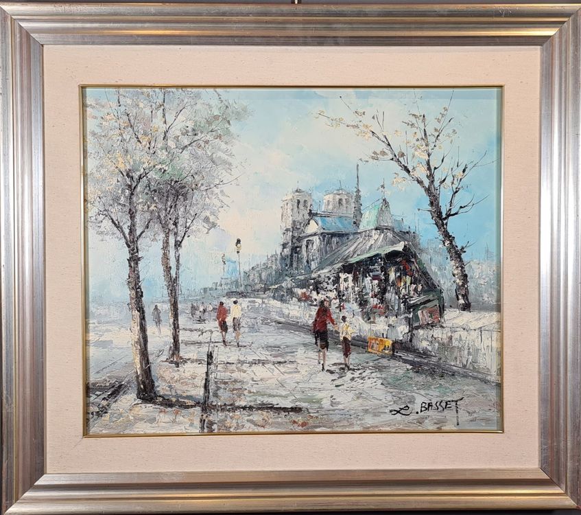 Louis Charles Basset (Paris 1948), Ansichten von Paris Acheter sur