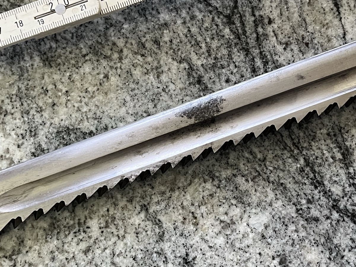 Schweizer Armee Armi bianche: vermutl. Vetterli M1878 Bajonett, K11? – Usato da kriegstetten venduto da dominikandreas 6