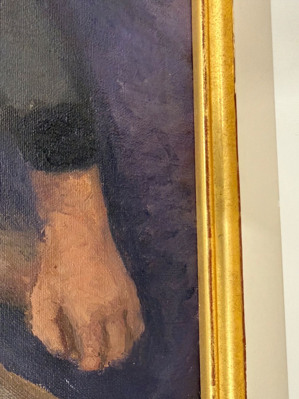 Gemälde: Gemälde "Mädchen mit Hut" Öl auf Leinwand – Gebraucht aus Basel von PAUL_ART 7