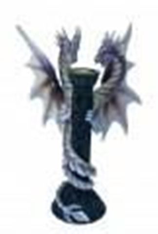 Kerzenständer: Kerzenhalter - 2 KÄMPF. DRACHEN TALIOR – Neu und originalverpackt aus Rupperswil von big-one-sale