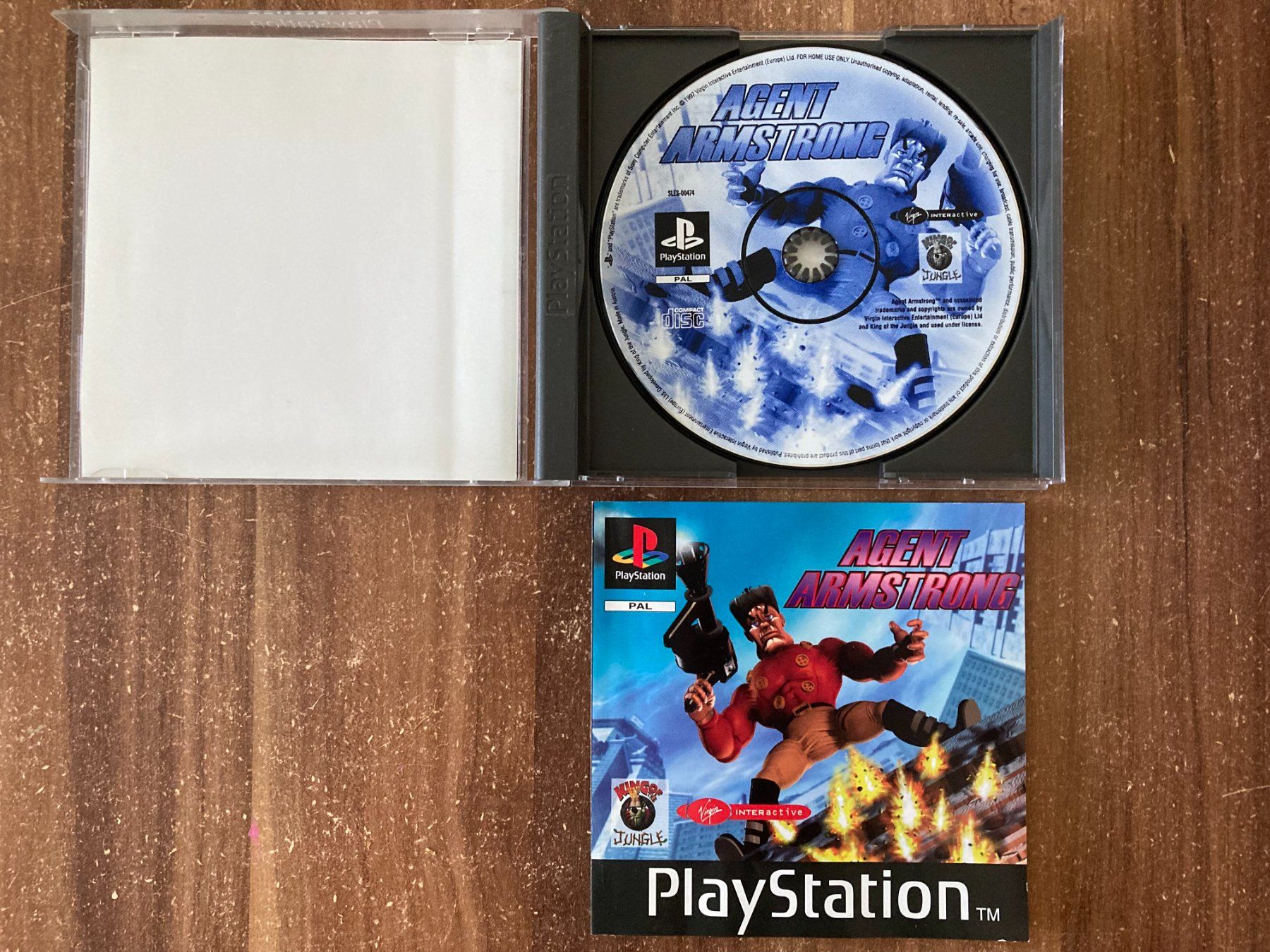 Sony Giochi: Playstation 1 - Agent Armstrong – Usato da Wädenswil venduto da Aegae 2