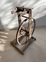 Antikes Spinnrad, 1861, dekoratives Sammlerstück!