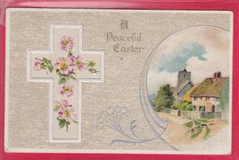 PRÄGEKARTE, A PEACEFUL EASTER, 9.4.1909