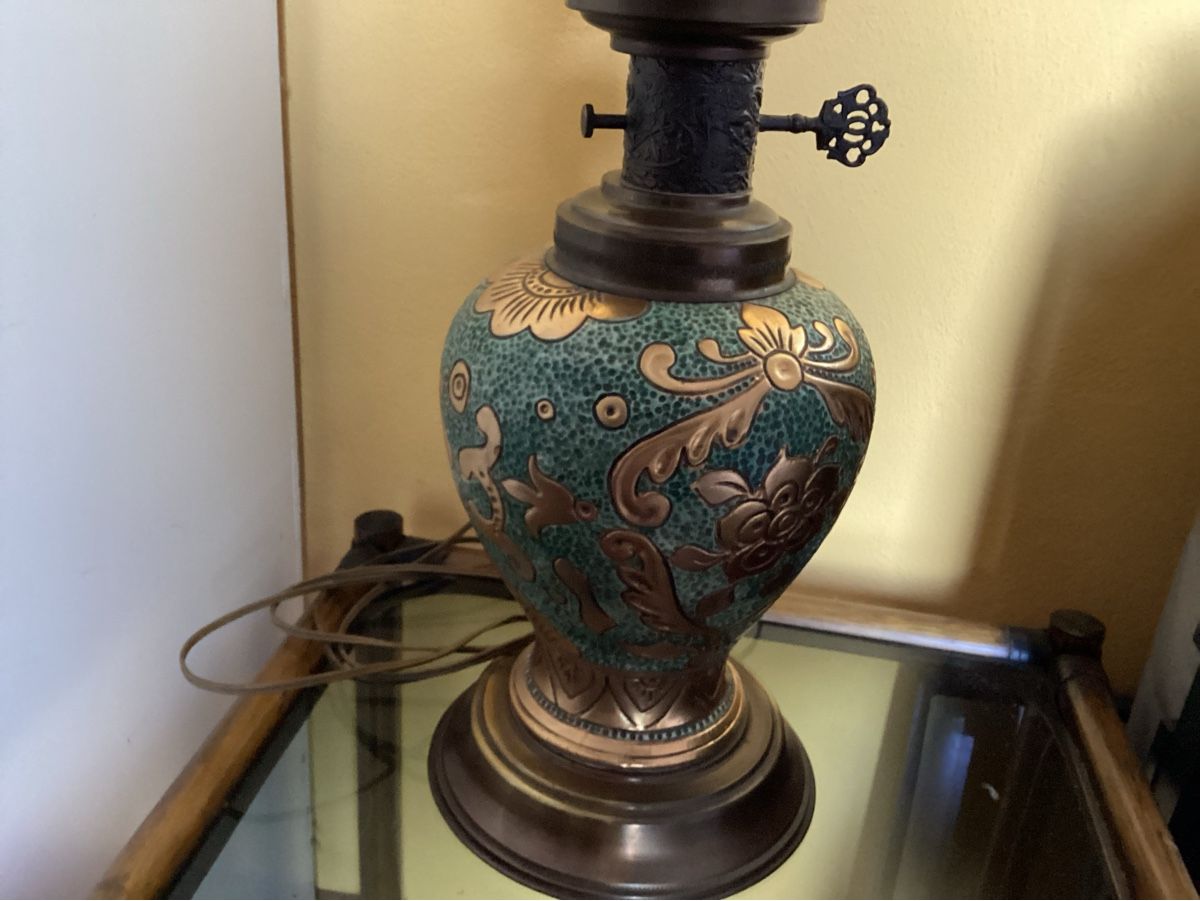 Lampen: Antiker Tischlampen Fuss, Messing – Gebraucht aus Minusio von scotch111 1